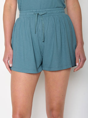 Vintage Blue: Lässige Hose aus LENZING™ TENCEL™ Mix für Damen [20977]