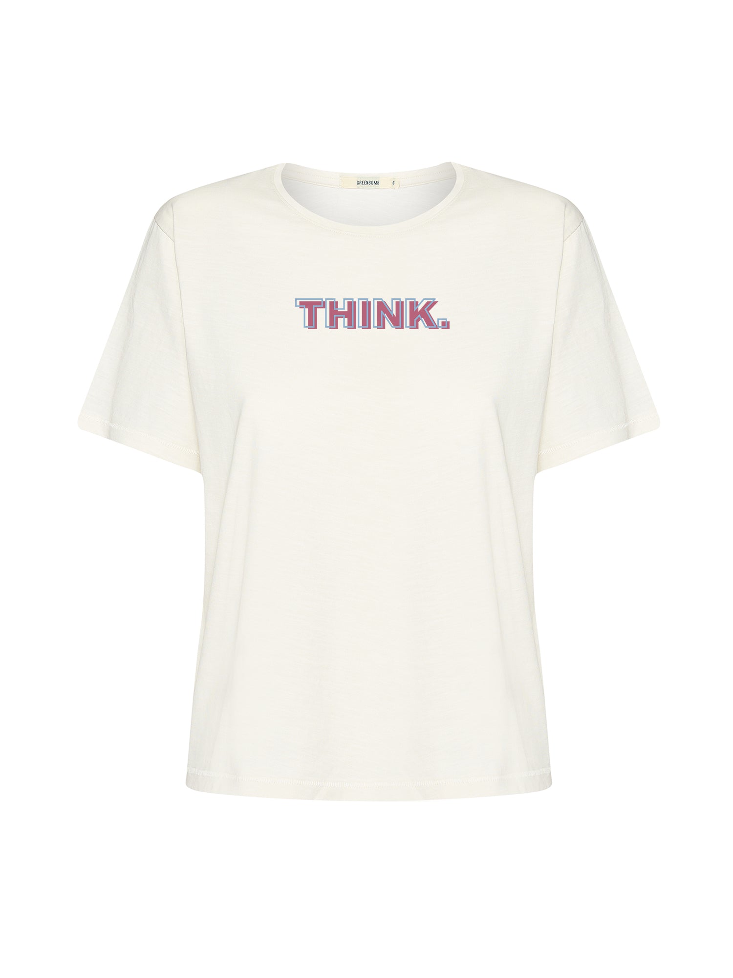 Moonstone: Kastiges T-Shirt aus Bio-Baumwolle für Damen [21021]