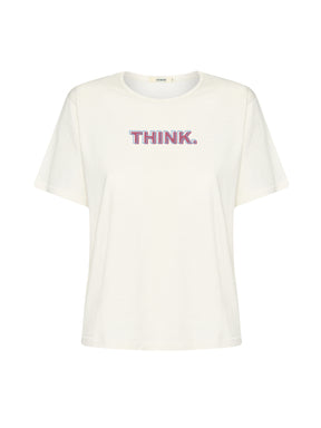 Moonstone: Kastiges T-Shirt aus Bio-Baumwolle für Damen [21021]