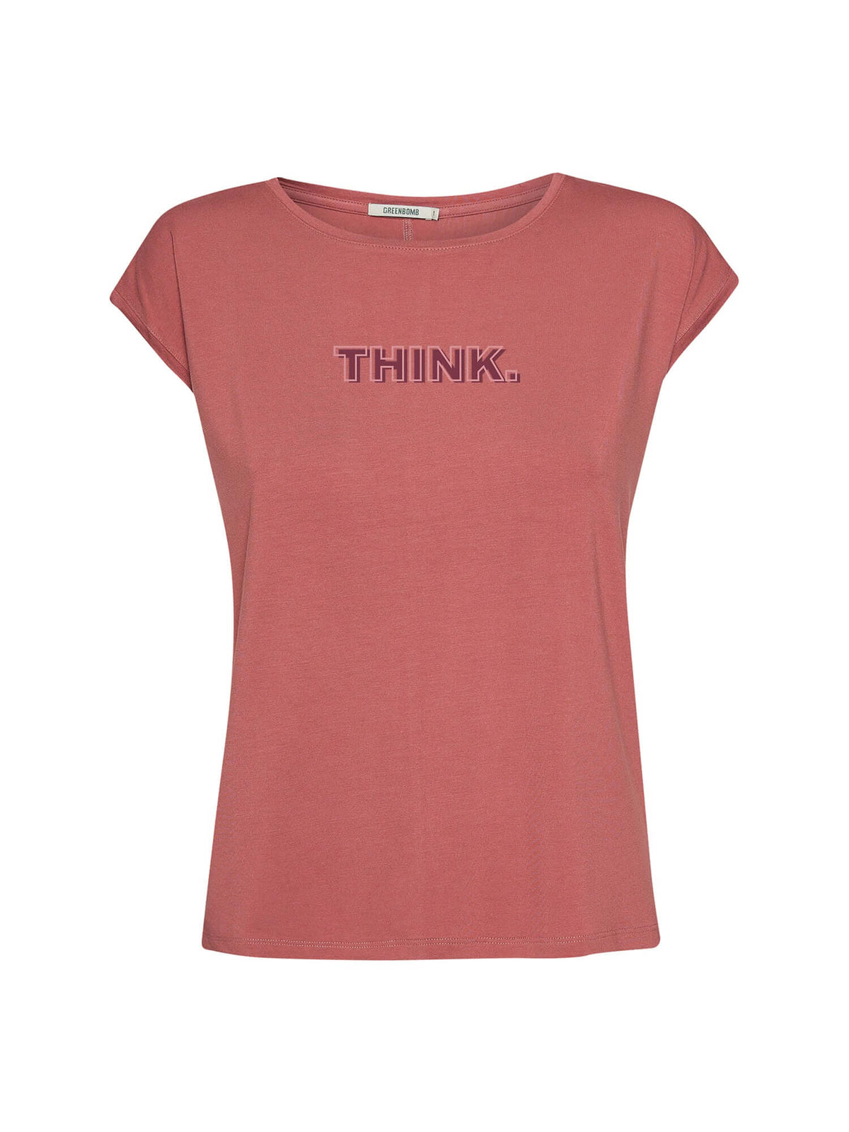 Dark Rose: Lässiges Shirt aus LENZING™ TENCEL™ Mix für Damen [21022]