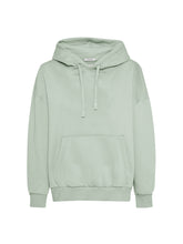 Muted Mint: Lässiger Hoodie aus Bio-Baumwolle für Damen [21033]
