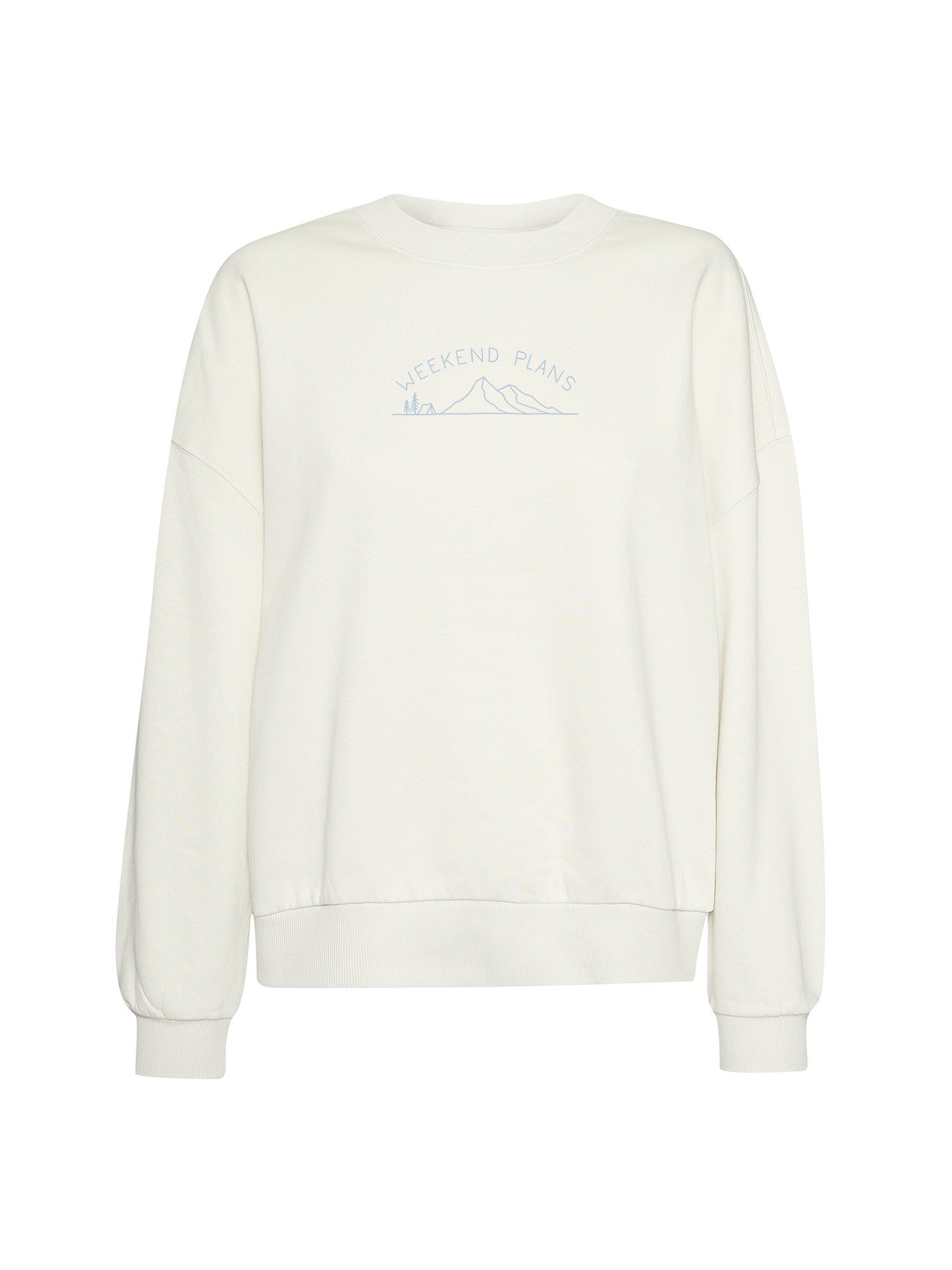 Moonstone: Lässiges Sweatshirt aus Bio-Baumwolle für Damen [21049]