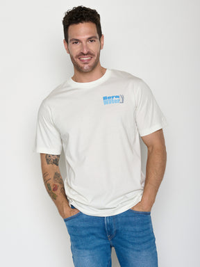 Moonstone: Lässiges Oversize-T-Shirt aus Bio-Baumwolle für Herren [21448]