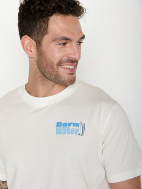 Moonstone: Lässiges Oversize-T-Shirt aus Bio-Baumwolle für Herren [21449]