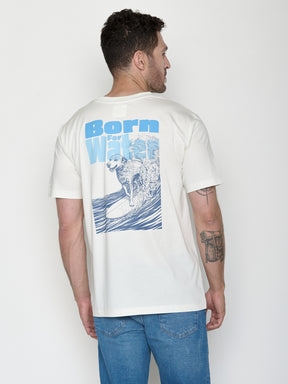 Moonstone: Lässiges Oversize-T-Shirt aus Bio-Baumwolle für Herren [21451]