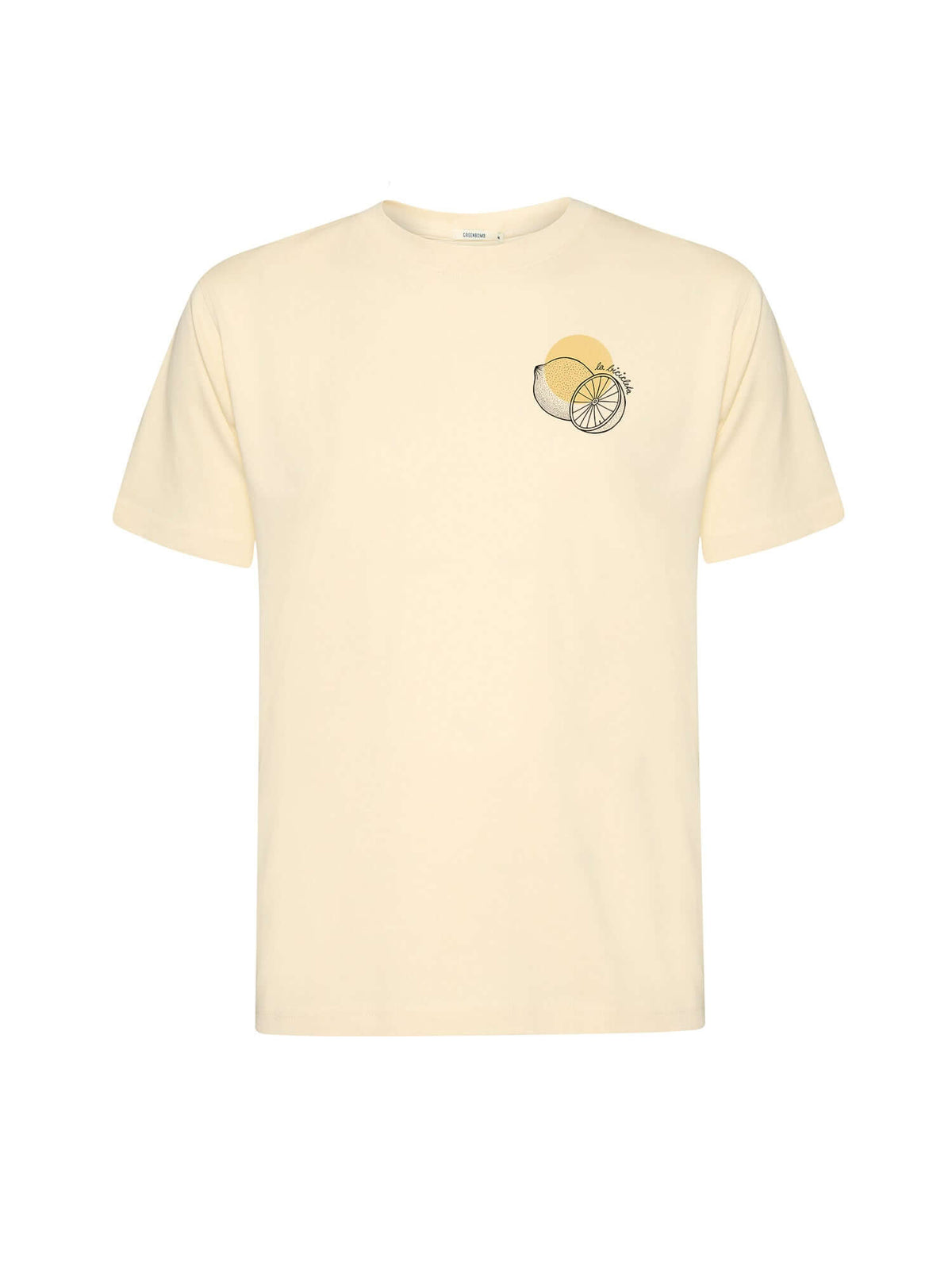 Vanilla Ice: Lässiges Oversize-T-Shirt aus Bio-Baumwolle für Herren [21464]