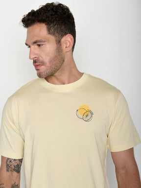 Vanilla Ice: Lässiges Oversize-T-Shirt aus Bio-Baumwolle für Herren [21467]