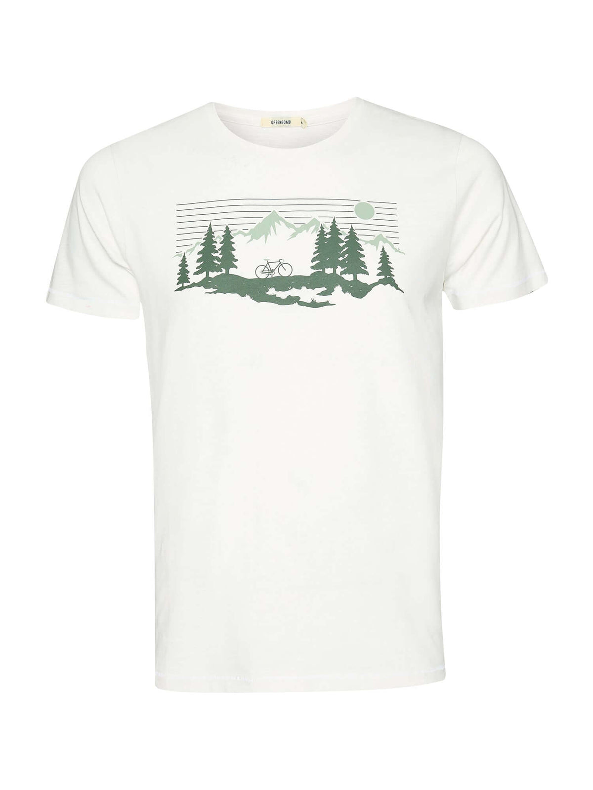 Moonstone: Sportliches T-Shirt aus Bio-Baumwolle für Herren [21471]