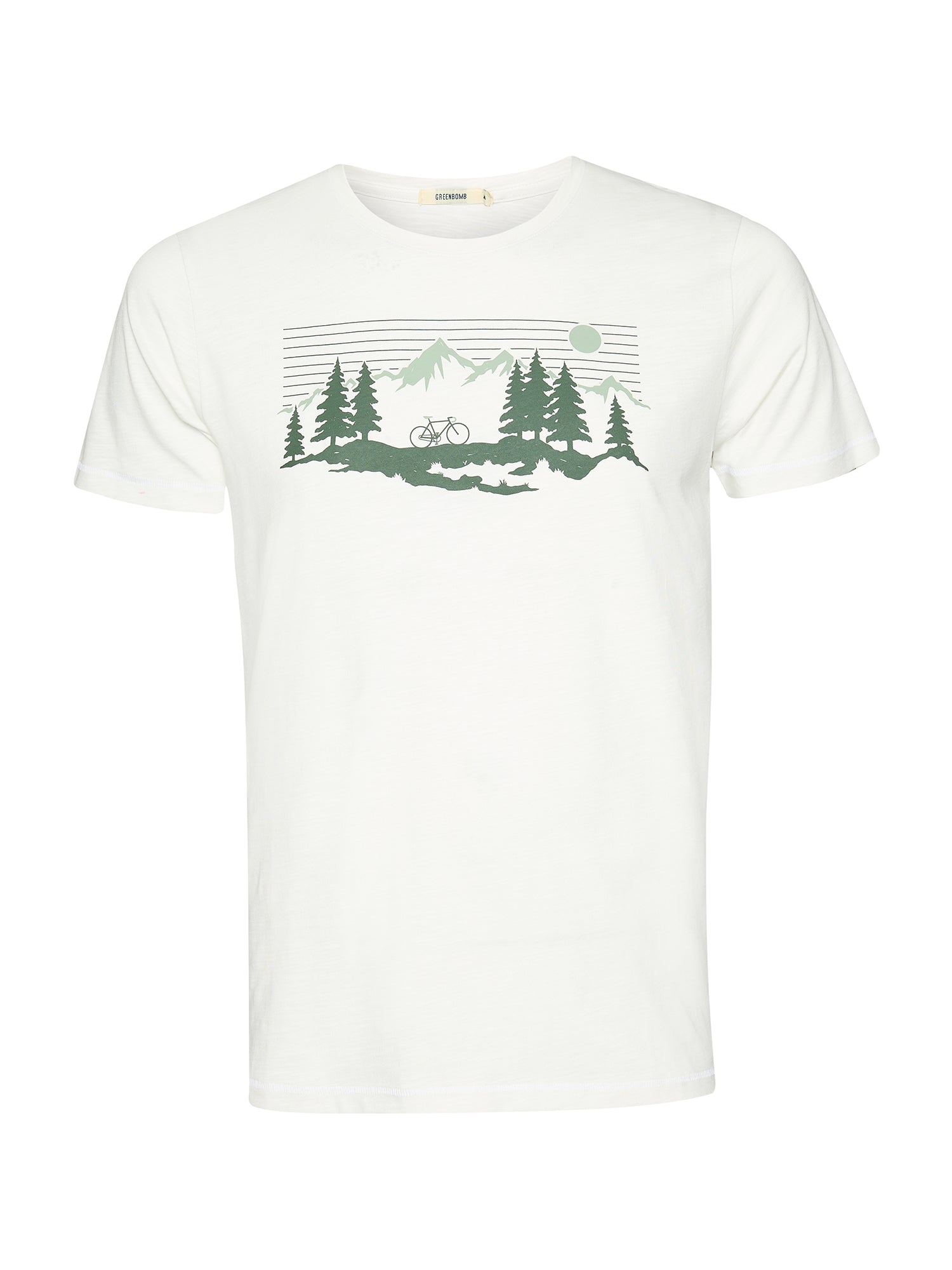 Moonstone: Sportliches T-Shirt aus Bio-Baumwolle für Herren [21471]