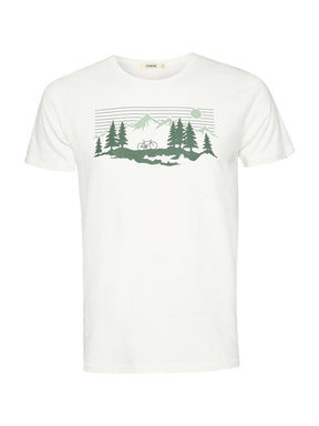 Moonstone: Sportliches T-Shirt aus Bio-Baumwolle für Herren [21471]