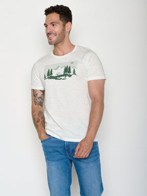 Moonstone: Sportliches T-Shirt aus Bio-Baumwolle für Herren [21472]