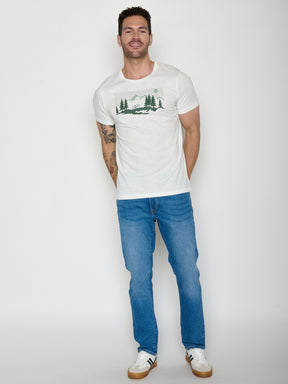 Moonstone: Sportliches T-Shirt aus Bio-Baumwolle für Herren [21474]