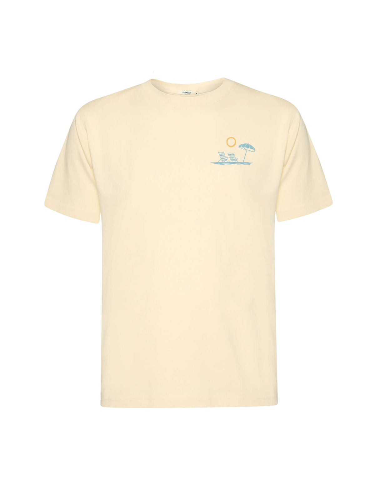 Vanilla Ice: Lässiges Oversize-T-Shirt aus Bio-Baumwolle für Herren [21486]