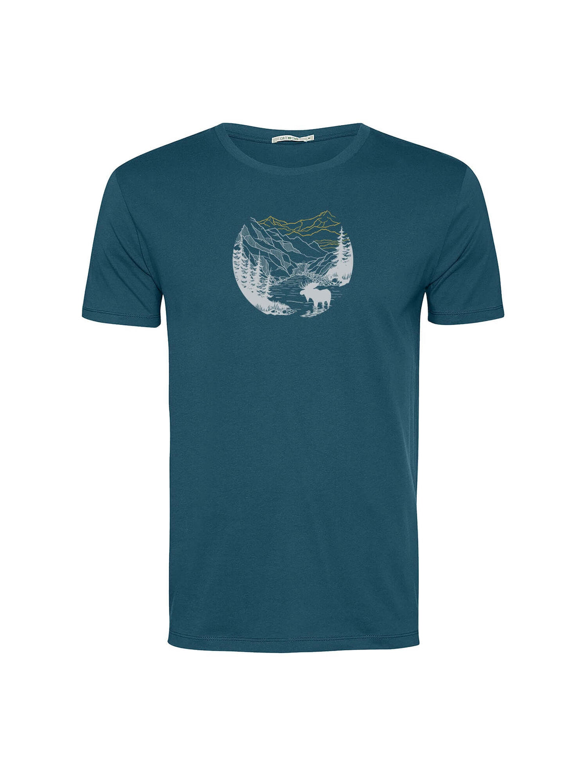 Blue Stone: Sportliches T-Shirt aus Bio-Baumwolle für Herren [21513]