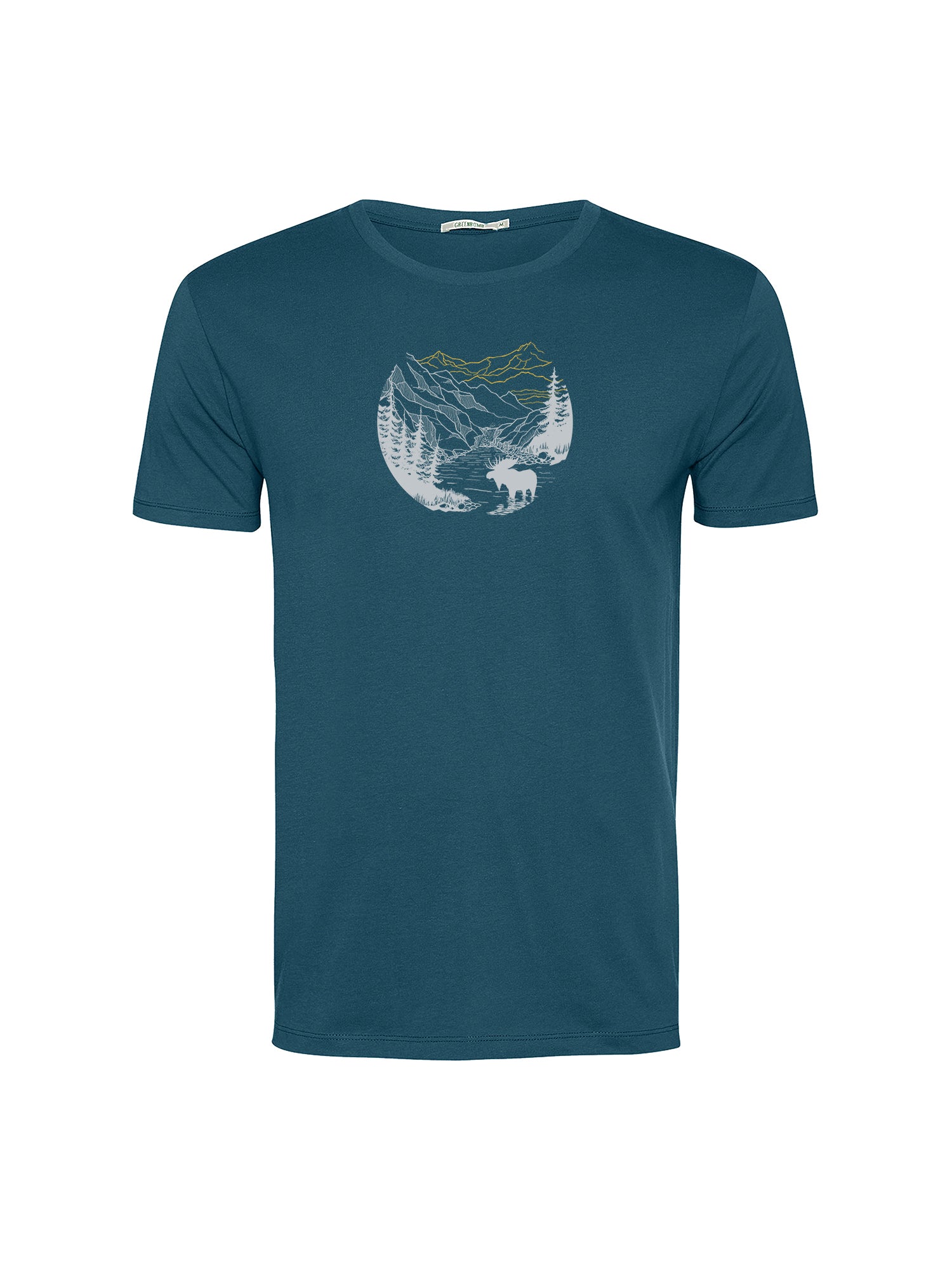 Blue Stone: Sportliches T-Shirt aus Bio-Baumwolle für Herren [21513]