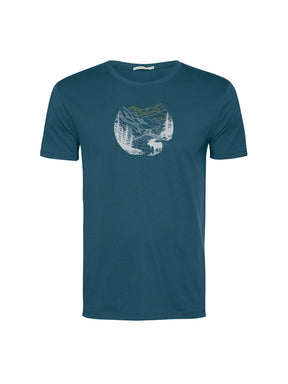 Blue Stone: Sportliches T-Shirt aus Bio-Baumwolle für Herren [21513]