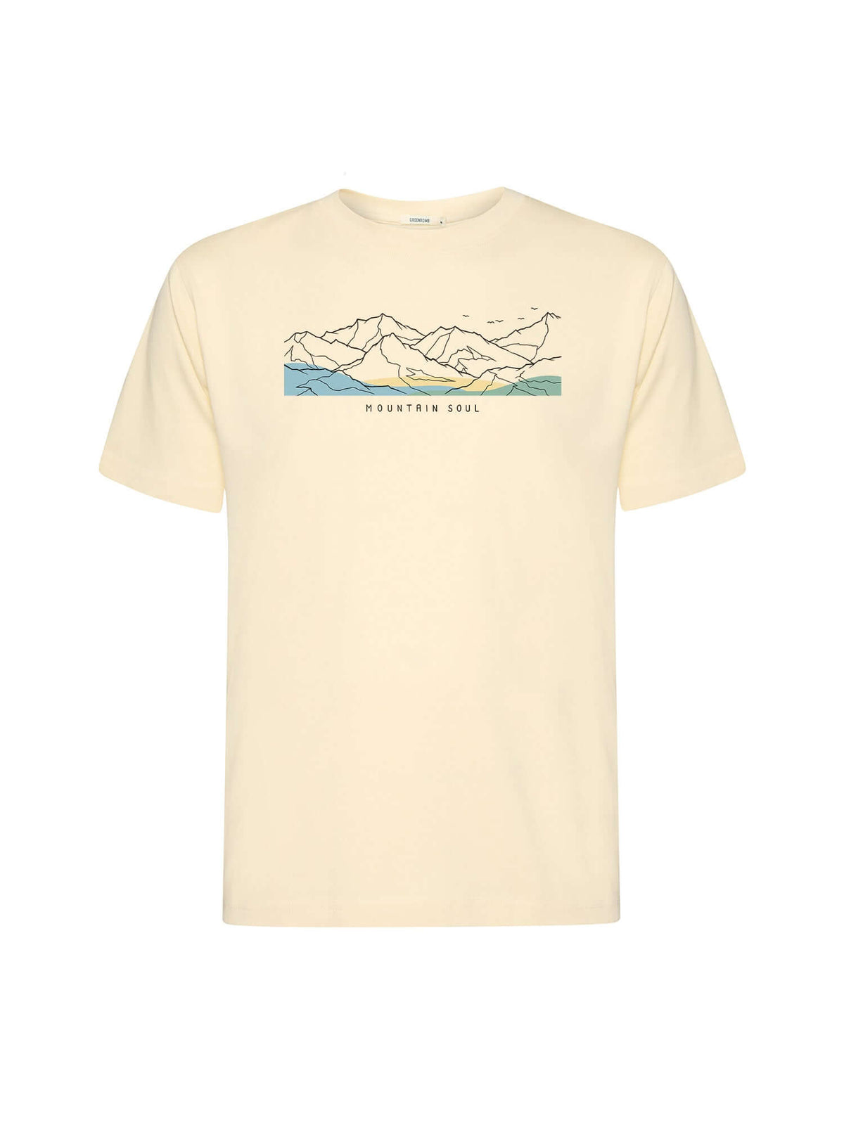 Vanilla Ice: Lässiges Oversize-T-Shirt aus Bio-Baumwolle für Herren [21518]