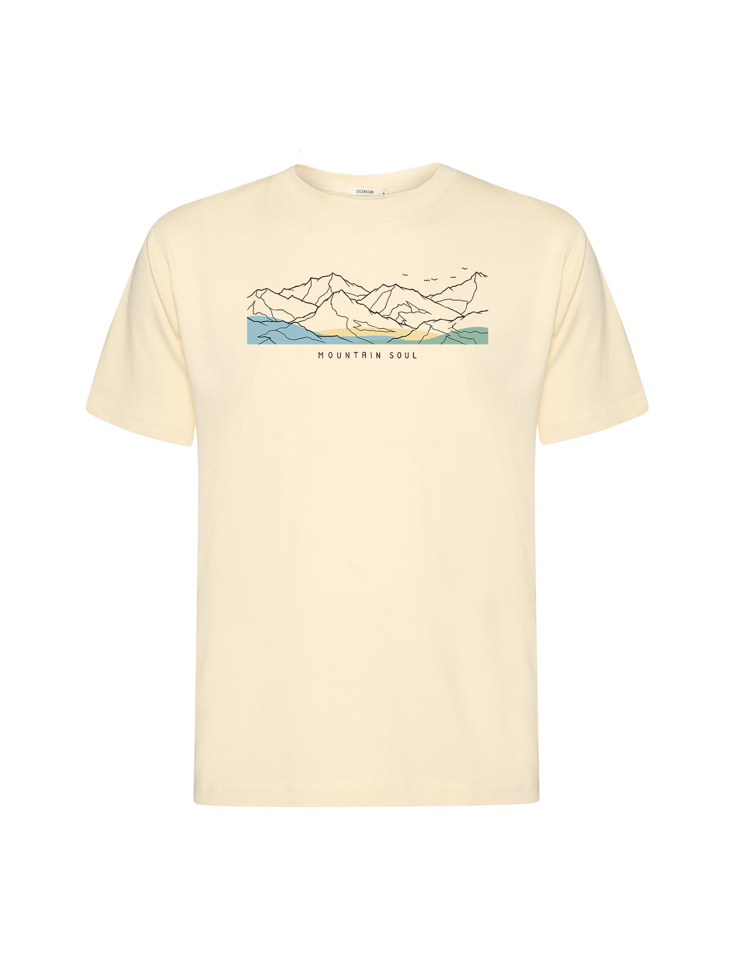 Vanilla Ice: Lässiges Oversize-T-Shirt aus Bio-Baumwolle für Herren [21518]