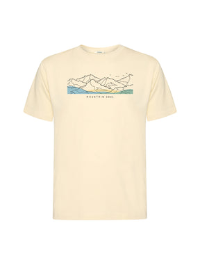 Vanilla Ice: Lässiges Oversize-T-Shirt aus Bio-Baumwolle für Herren [21518]