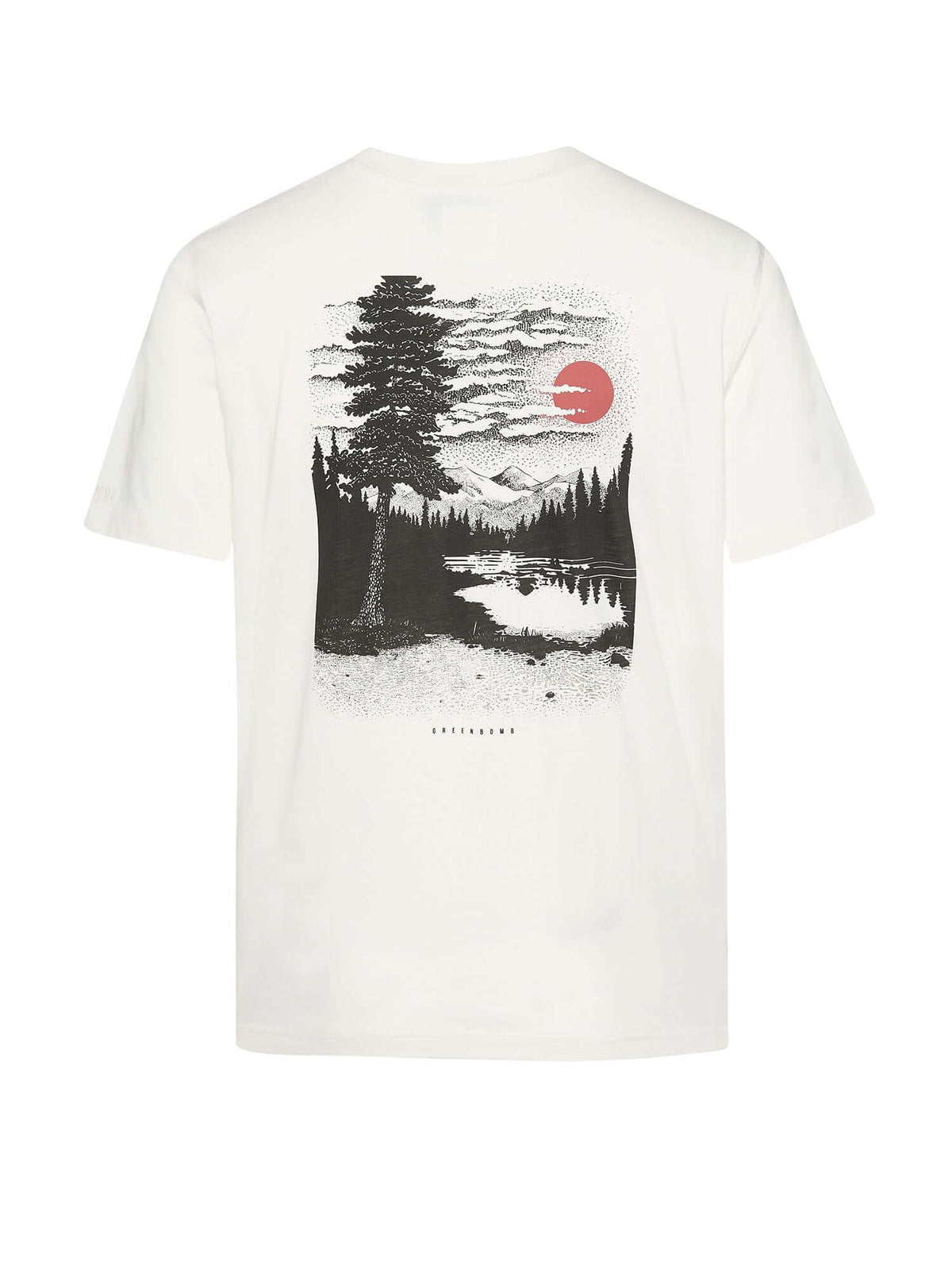 Moonstone: Lässiges Oversize-T-Shirt aus Bio-Baumwolle für Herren [21548]
