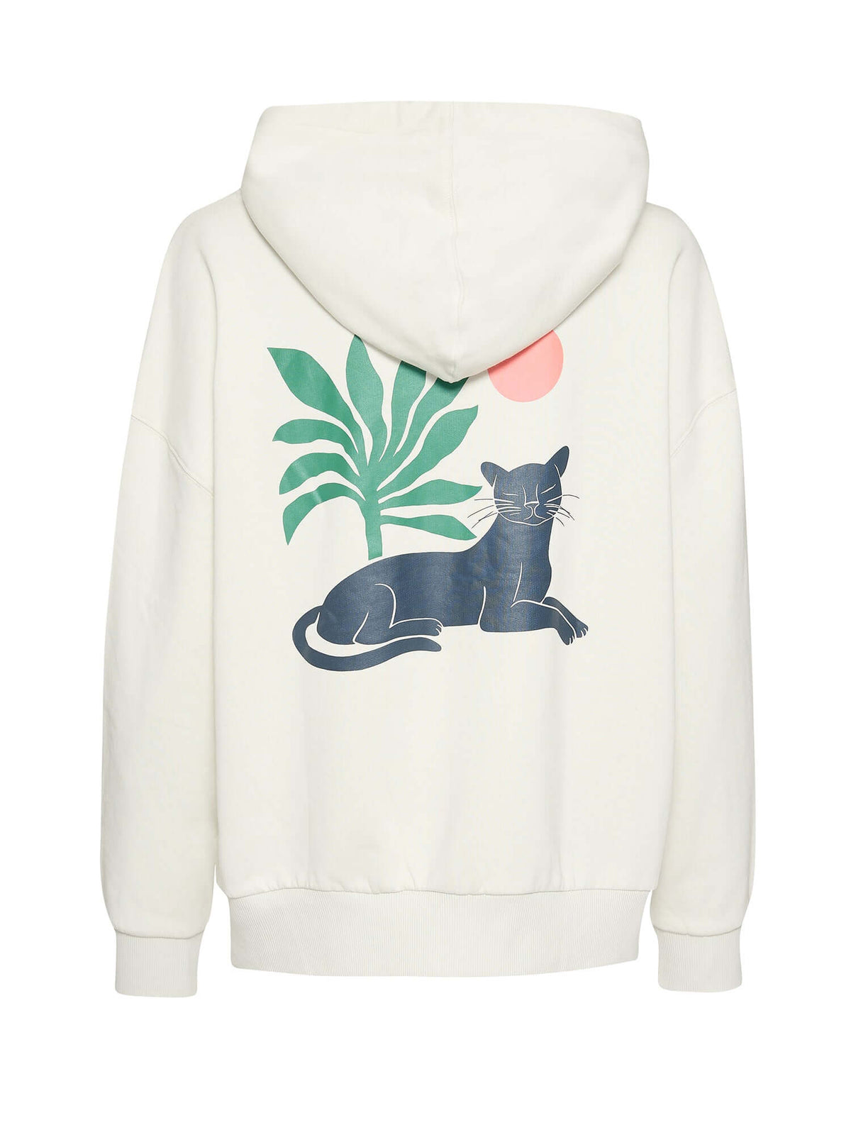 Moonstone: Lässiger Hoodie aus Bio-Baumwolle für Damen [21565]