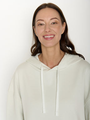 Moonstone: Lässiger Hoodie aus Bio-Baumwolle für Damen [21568]