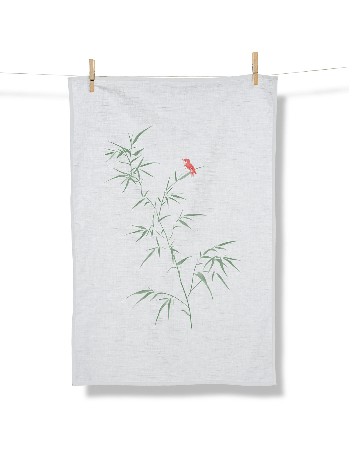 White: Praktisches Geschirrtuch aus Bio-Baumwolle für Unisex [21676]