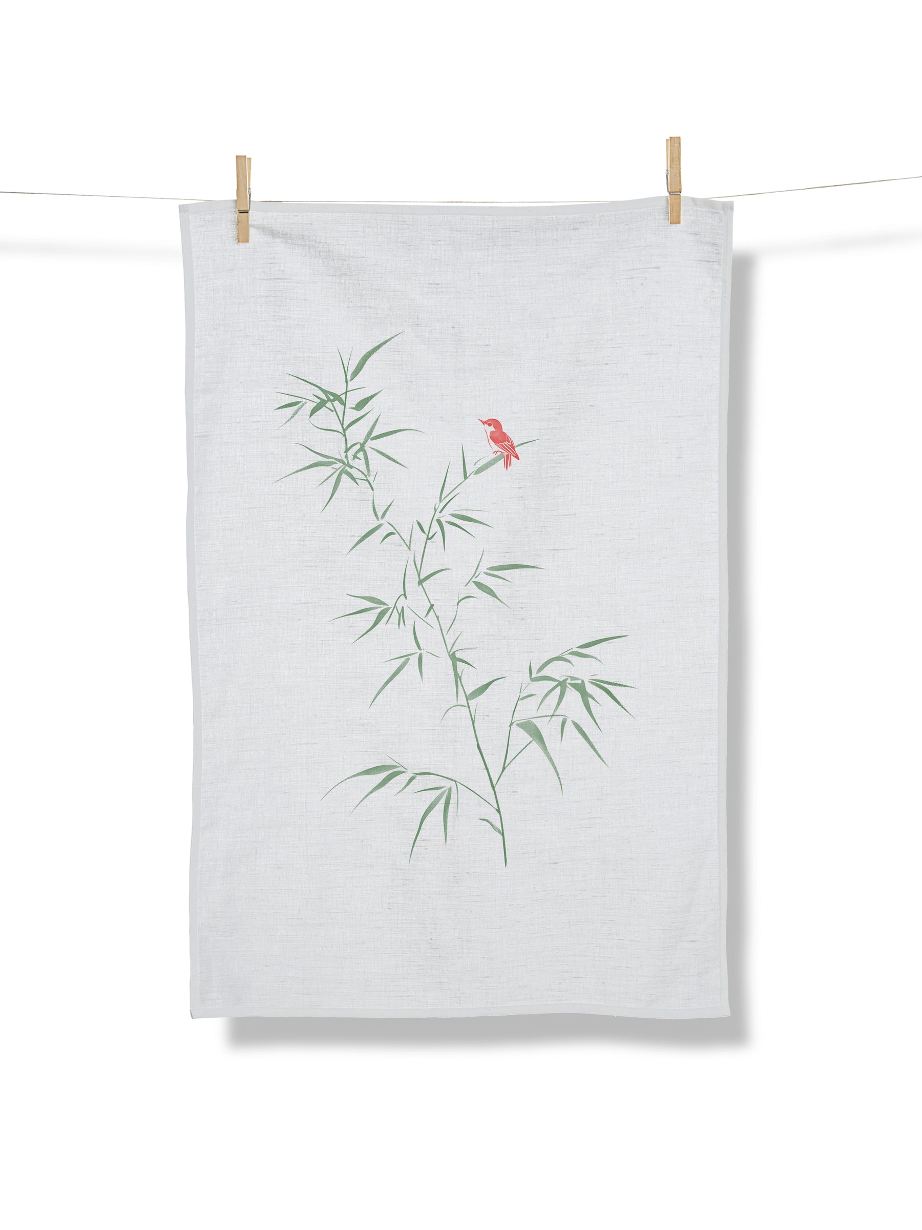 White: Praktisches Geschirrtuch aus Bio-Baumwolle für Unisex [21676]