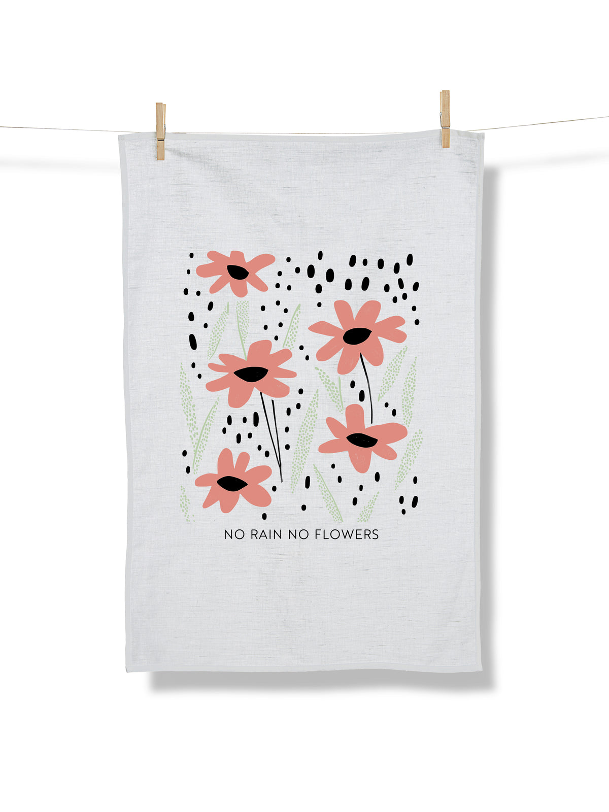 White: Praktisches Geschirrtuch aus Bio-Baumwolle für Unisex [21682]