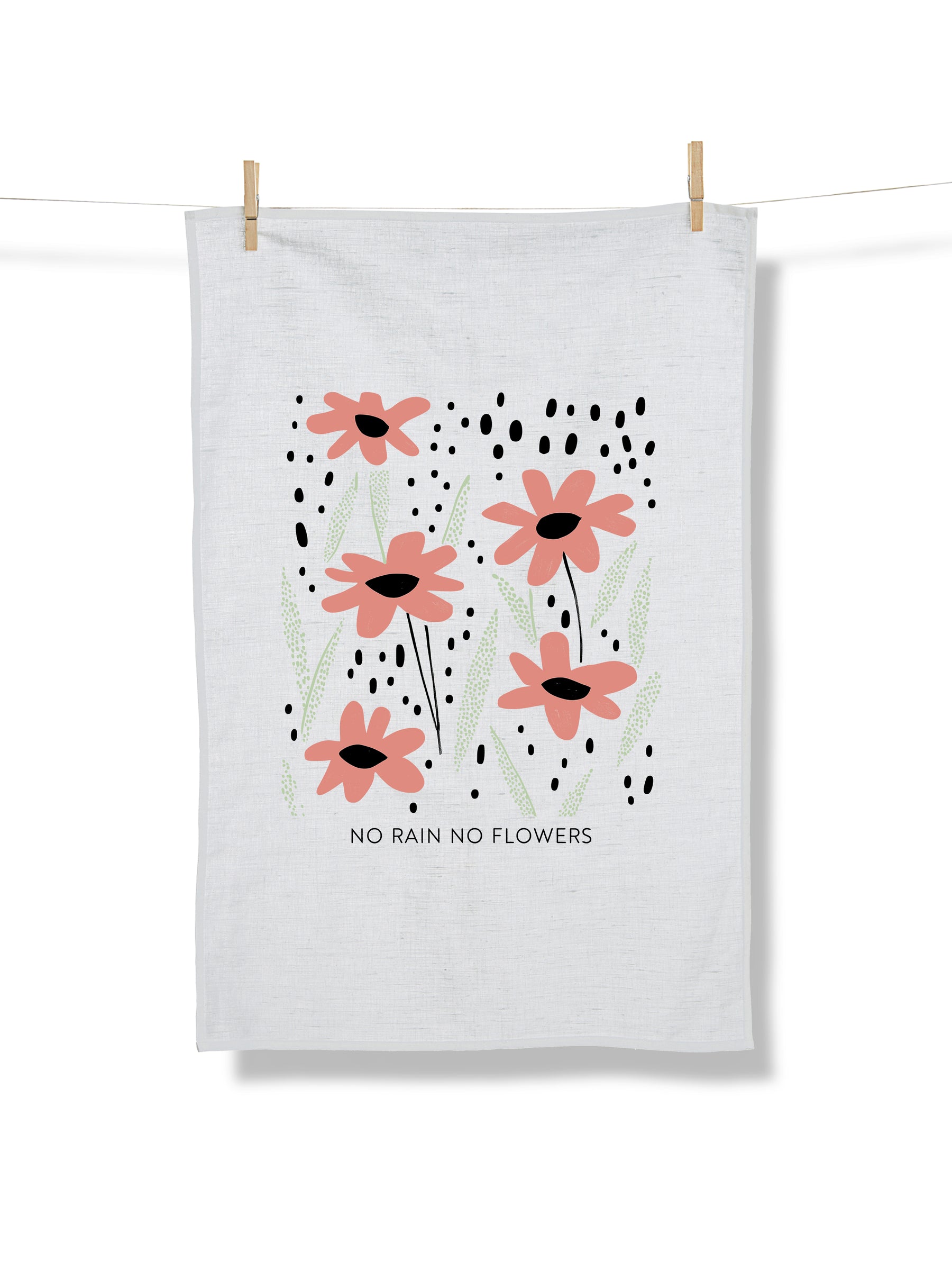 White: Praktisches Geschirrtuch aus Bio-Baumwolle für Unisex [21682]