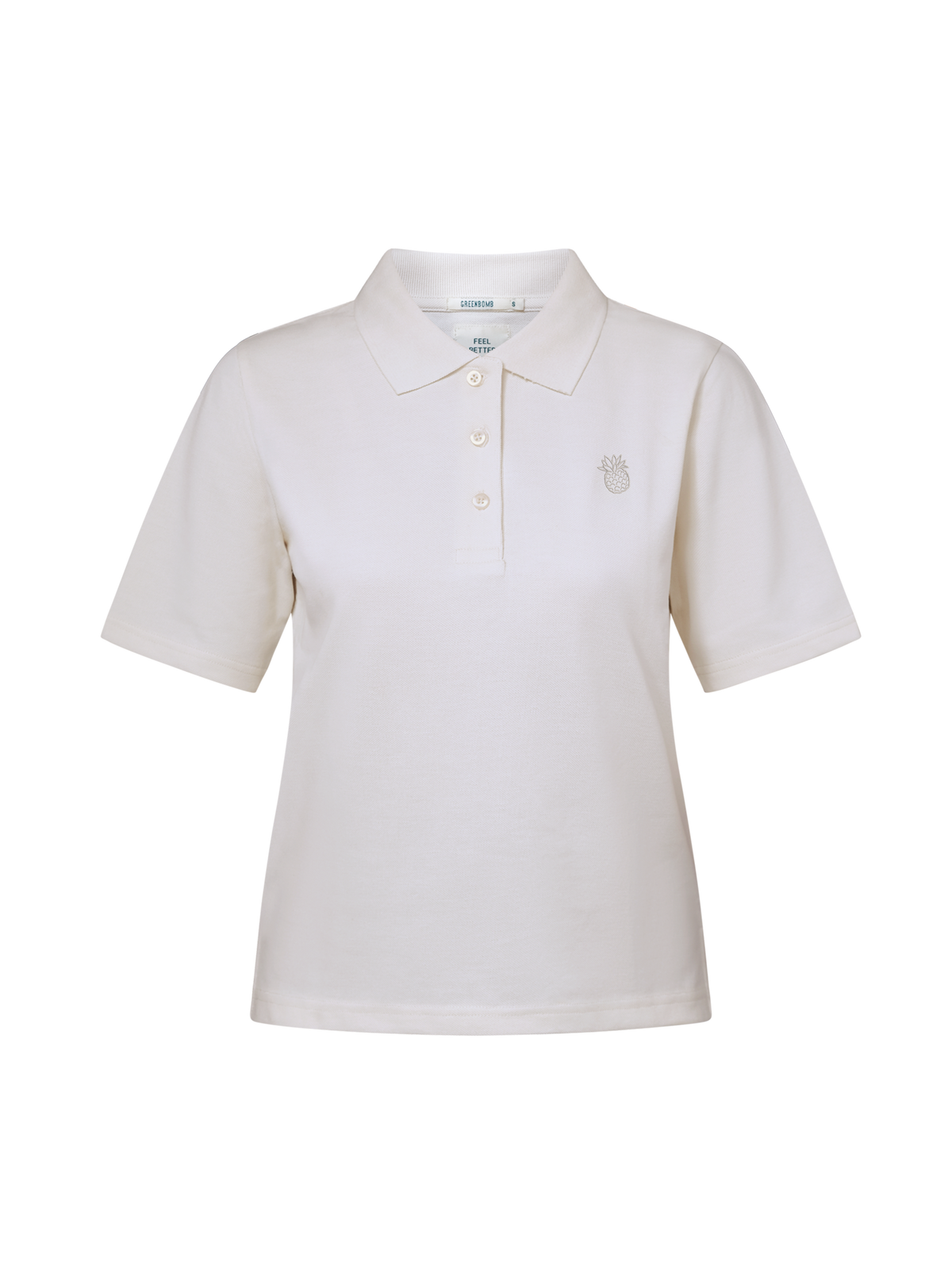 Moonstone: Sportliches Polo aus Baumwoll-Mix für Damen [22002]