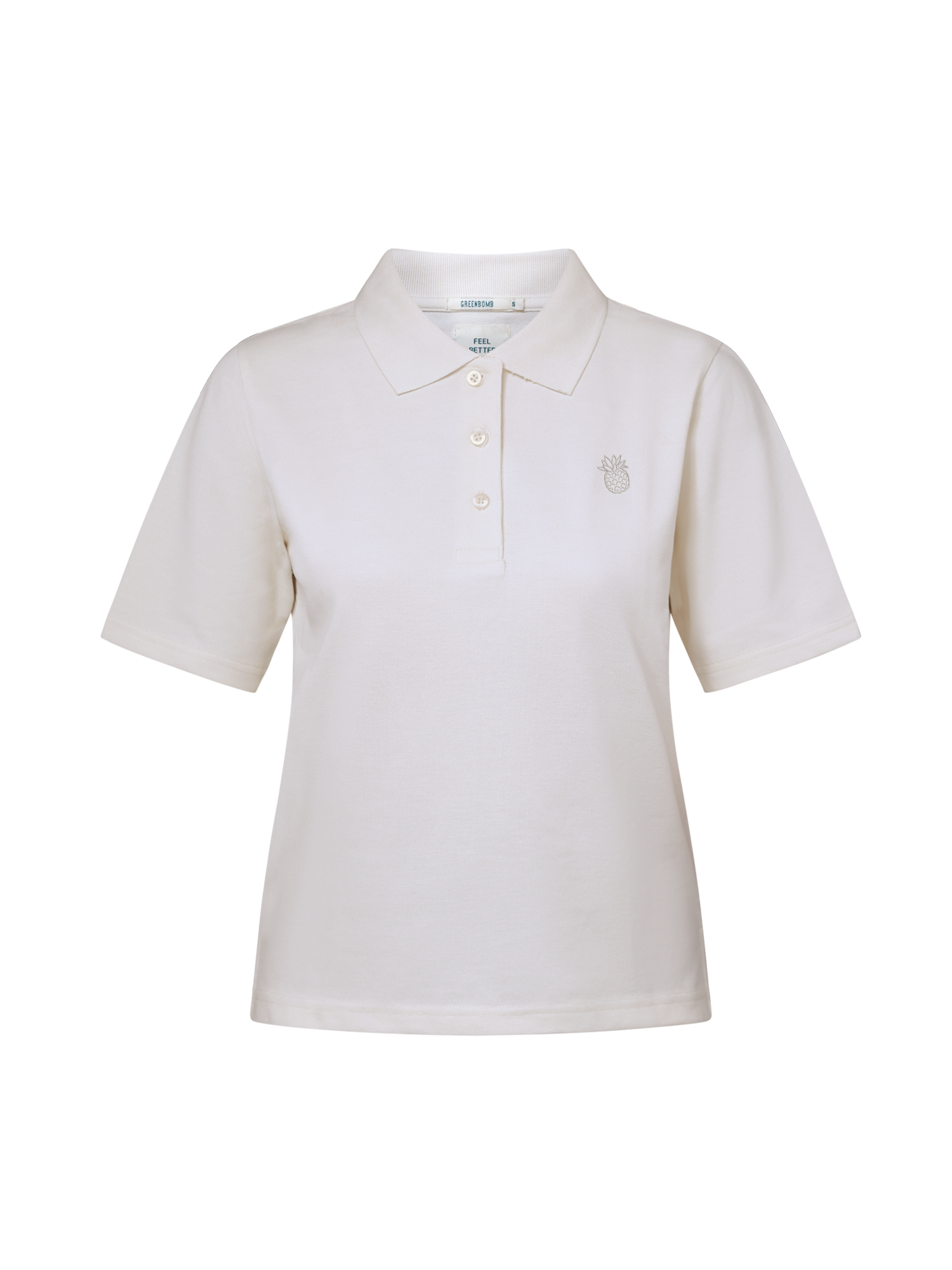 Moonstone: Sportliches Polo aus Baumwoll-Mix für Damen [22002]