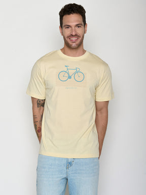 Vanilla Ice: Lässiges Oversize-T-Shirt aus Bio-Baumwolle für Herren [22048]