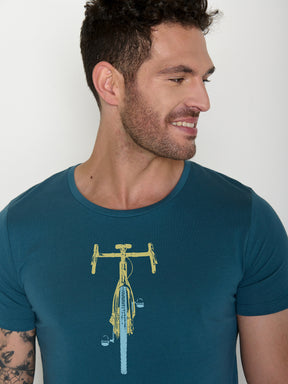 Blue Stone: Sportliches T-Shirt aus Bio-Baumwolle für Herren [22062]