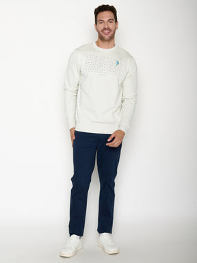 Moonstone: Gemütliches Sweatshirt aus Bio-Baumwolle für Herren [22096]