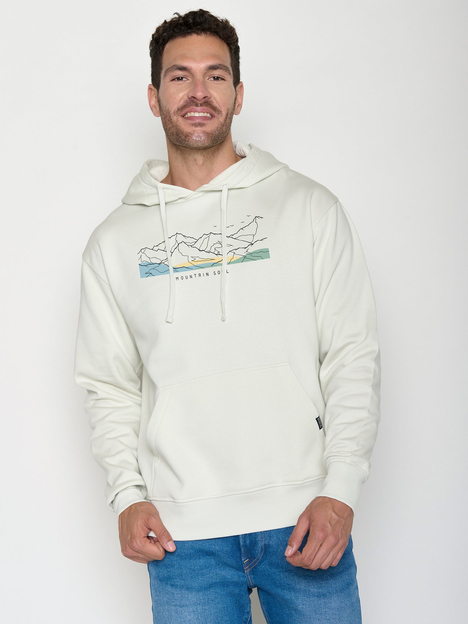 Moonstone: Gemütlicher Hoodie aus Bio-Baumwolle für Herren [22111]
