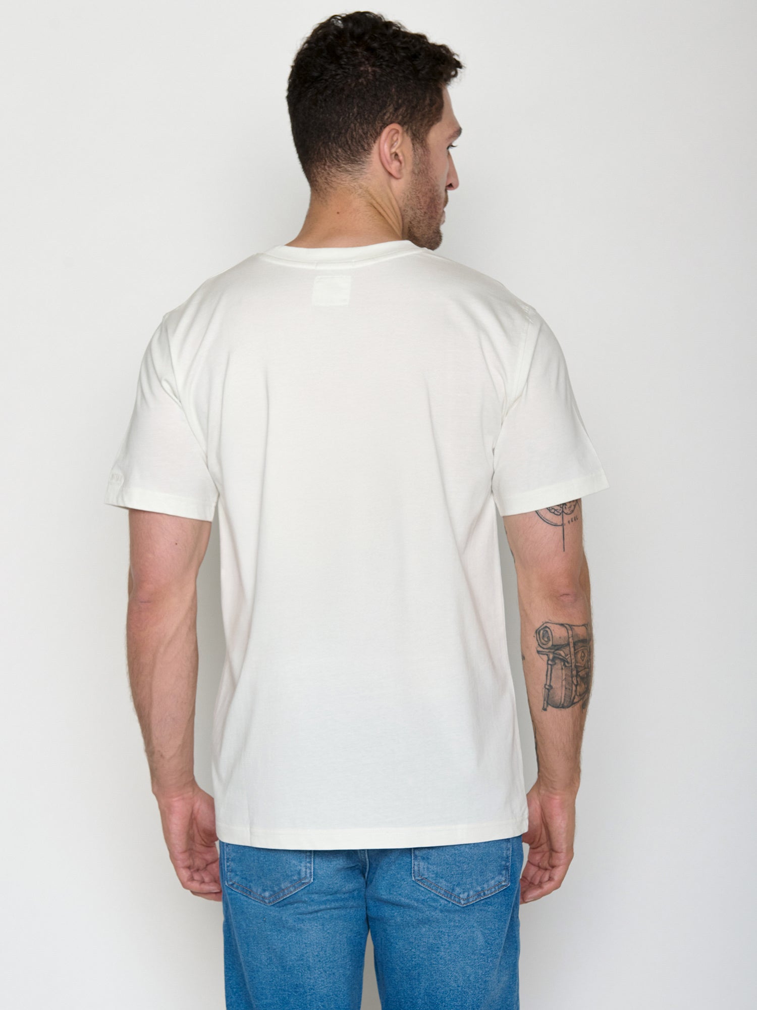 Moonstone: Lässiges Oversize-T-Shirt aus Bio-Baumwolle für Herren [22139]