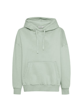 Muted Mint: Lässiger Hoodie aus Bio-Baumwolle für Damen [22270]