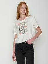 Moonstone: Lässiges T-Shirt aus Bio-Baumwoll-Mix für Damen [22339]