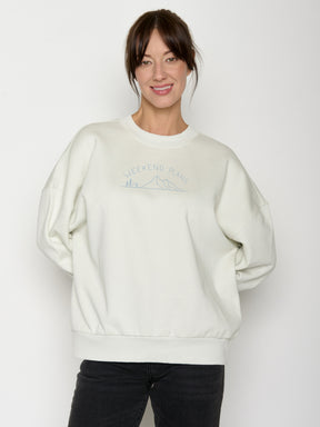 Moonstone: Lässiges Sweatshirt aus Bio-Baumwolle für Damen [22359]