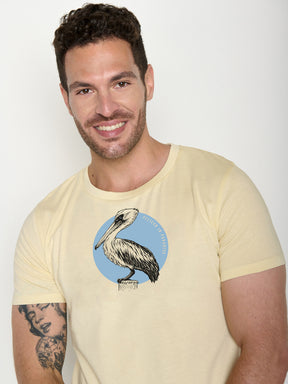 Vanilla Ice: Sportliches T-Shirt aus Bio-Baumwolle für Herren [22442]