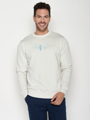 Moonstone: Gemütliches Sweatshirt aus Bio-Baumwolle für Herren [22445]