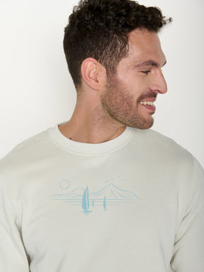 Moonstone: Gemütliches Sweatshirt aus Bio-Baumwolle für Herren [22446]