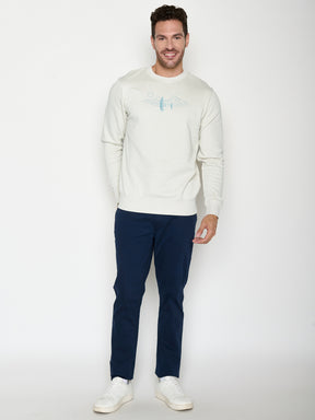 Moonstone: Gemütliches Sweatshirt aus Bio-Baumwolle für Herren [22447]