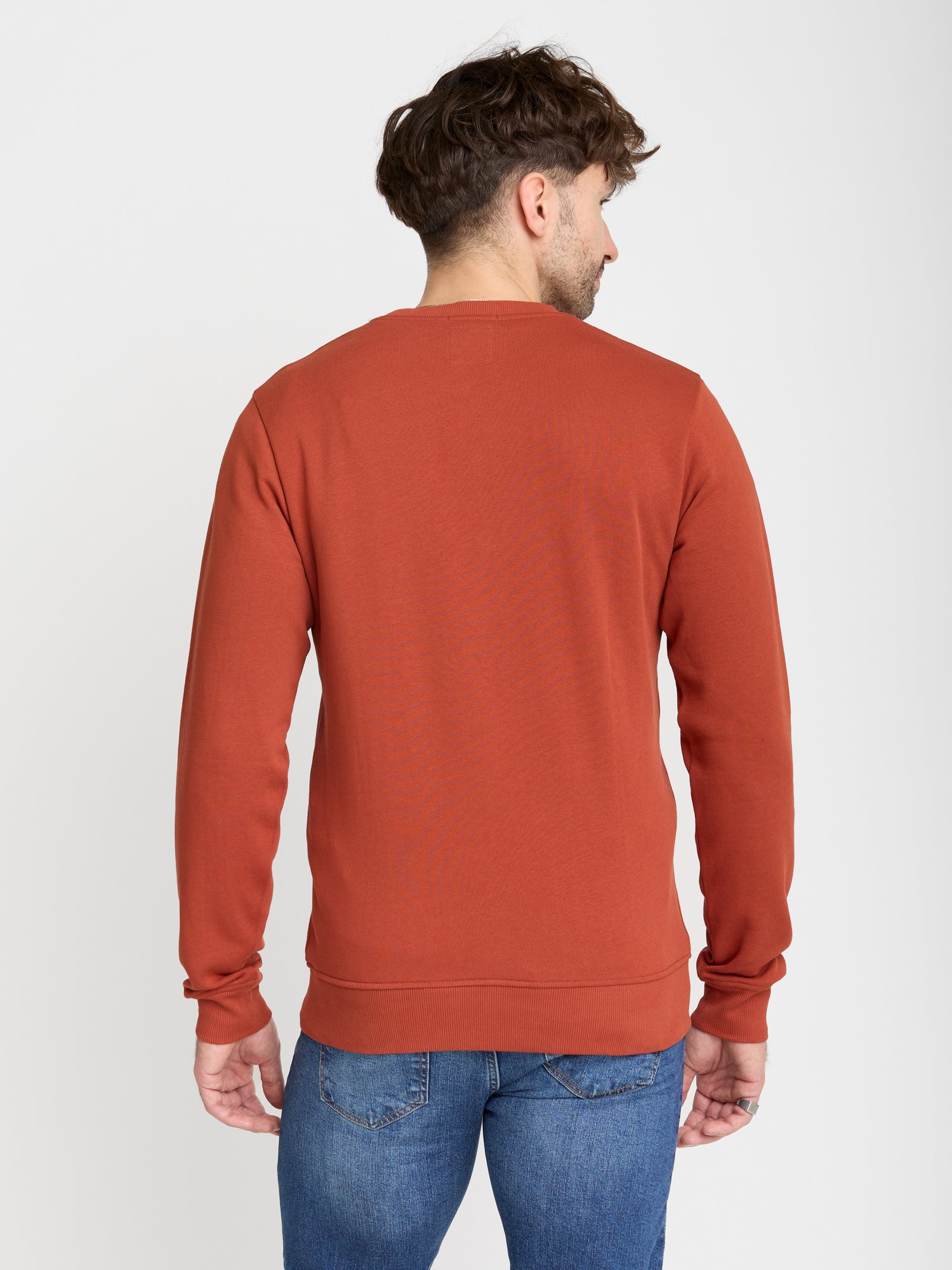 Grau:  Gemütliches Sweatshirt aus Bio-Baumwolle für Herren [22624]