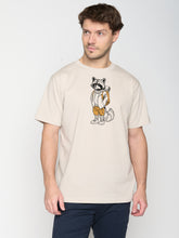 Weiß:  Lässiges T-Shirt aus Bio-Baumwolle für Herren [22696]