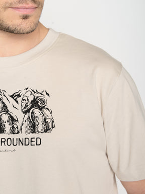 Weiß:  Lässiges T-Shirt aus Bio-Baumwolle für Herren [22726]