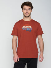 Grau:  Lässiges T-Shirt aus Bio-Baumwoll Mix für Herren [22872]