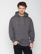 Anthracite: Gemütlicher Hoodie aus Bio-Baumwolle für Herren [22879]
