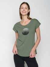 Grau:  Sportliches T-Shirt aus Bio-Baumwolle für Damen [23025]